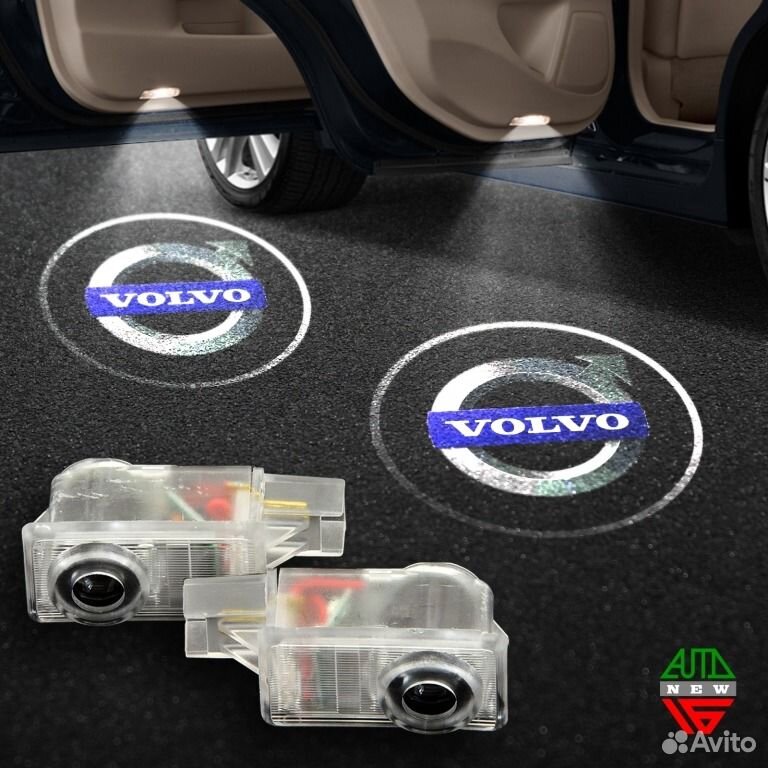 Штатная подсветка дверей Вольво S80 - Volvo S80 (2