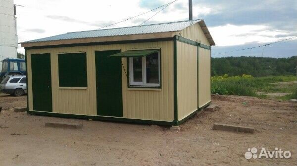 Trailer-office-behållare
