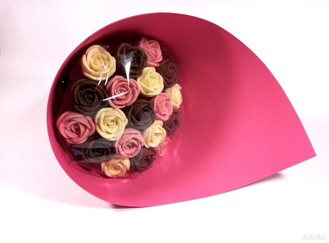 Букет из Шоколадных роз ручной работы купить на Зозу.ру - фотография № 1