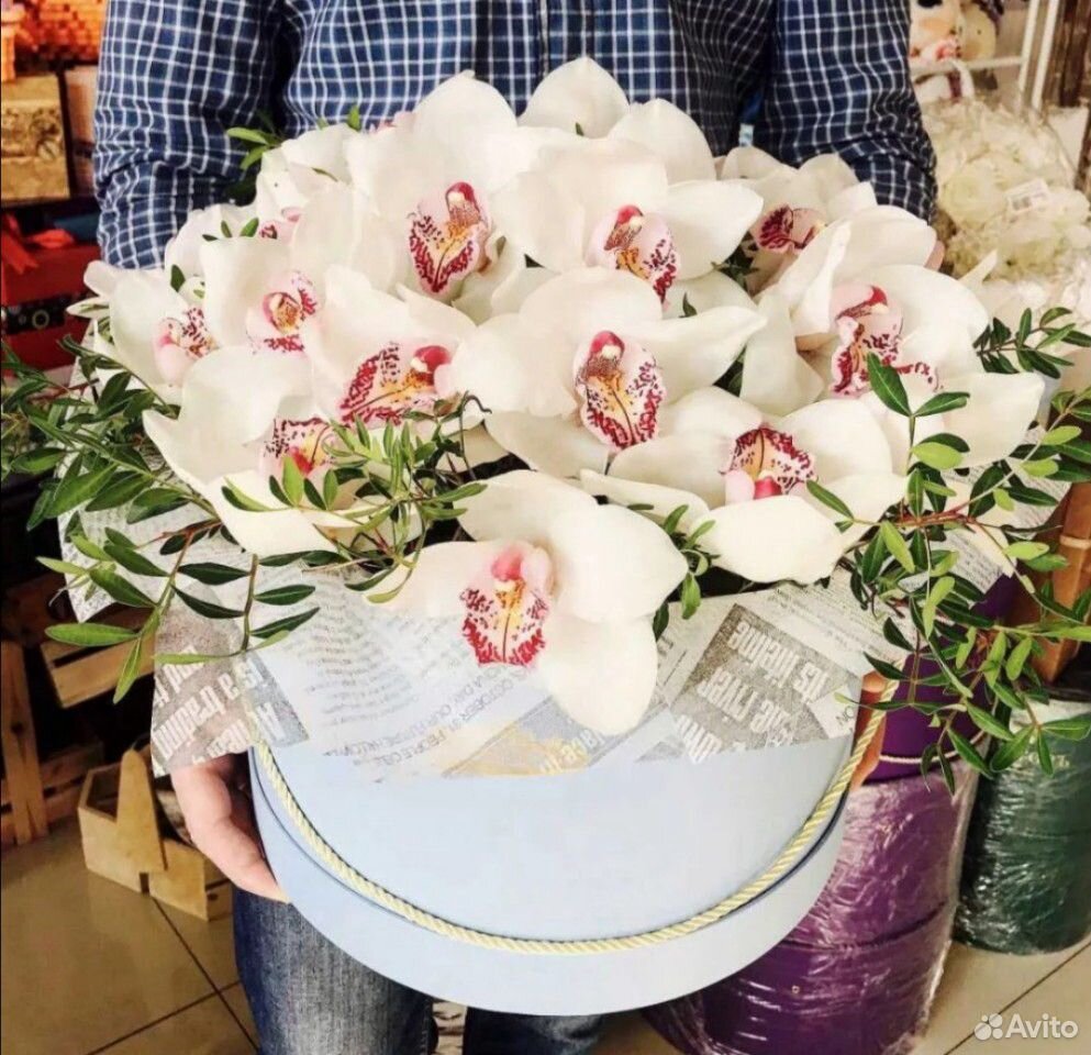 Орхидеи букеты цветы и доставка купить на Зозу.ру - фотография № 2