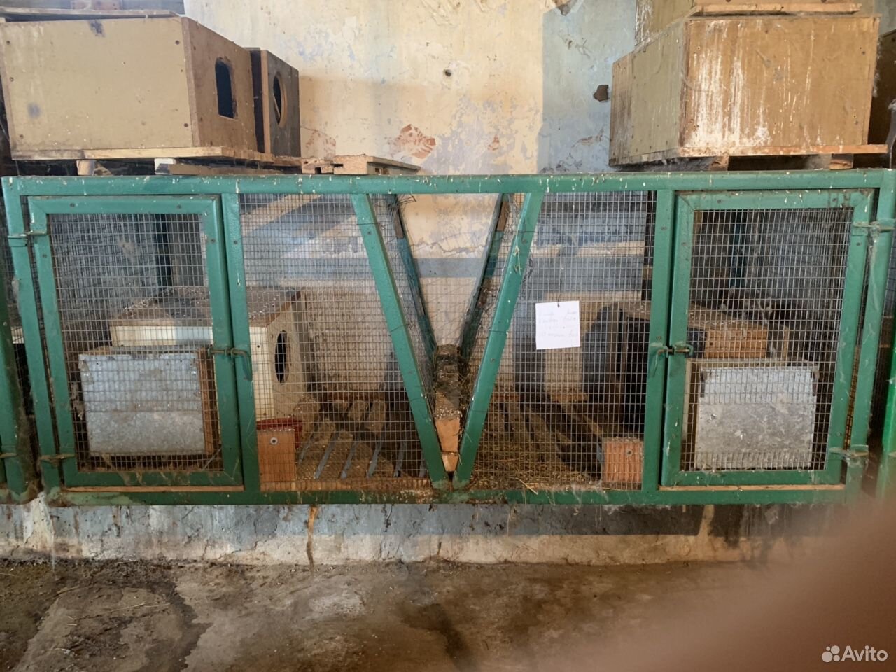 Клетки для кроликов с кормушками купить на Зозу.ру - фотография № 1