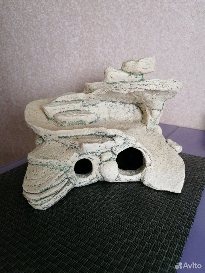 Декор для аквариума (керамика и водоросли) купить на Зозу.ру - фотография № 1