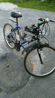 Велосипед с бензиновым двигателем торг