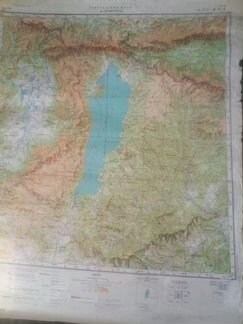 Карта озера Хубсугл