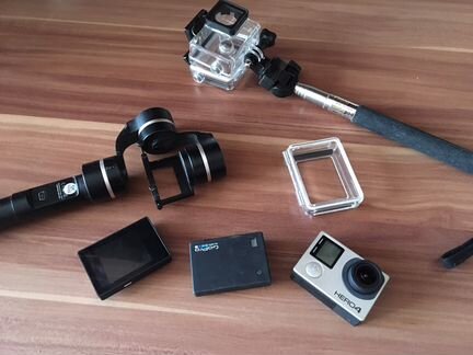 Камера GoPro Hero 4 + оборудование