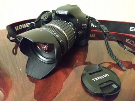 Canon 550D + объектив 18-200m + сумочка