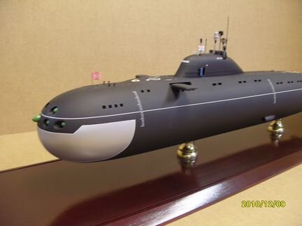 Модель подводной лодки проект Ерш