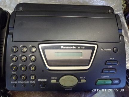 Факс Panasonic-KX-FT72
