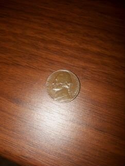 Монета five cents 1984г