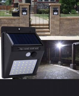 Автономный светильник LED на солнечной батарее для