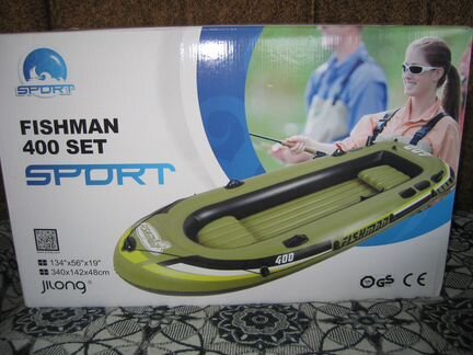Fishman 400 set Sport,лодка пвх