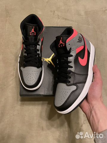 Air Jordan 1 Mid Pink Shadow (7.5US/40.5EU) купить в Санкт-Петербурге |  Личные вещи | Авито