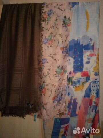 Шарфы, палантины, платки