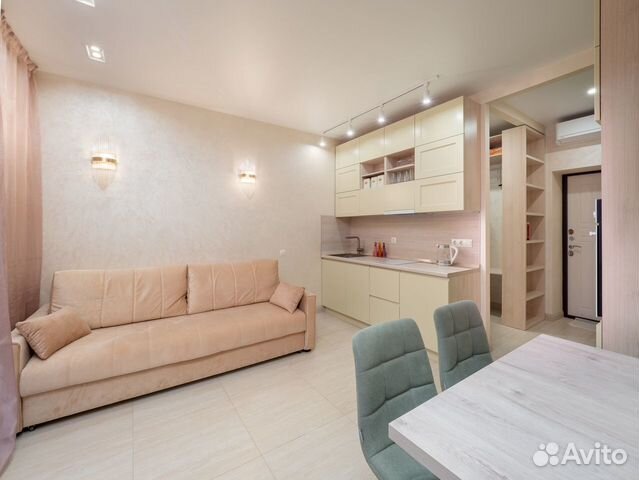 

1-к. квартира, 38 м², 2 кровати