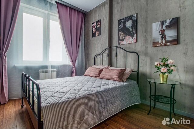 

1-к. квартира, 39 м², 2 кровати
