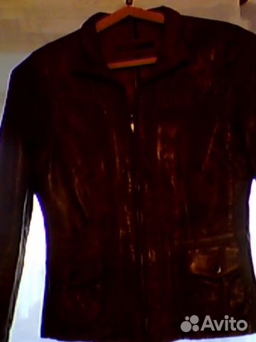 Продаю кож. куртку б/у