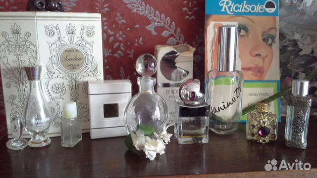 Флаконы,баночки парфюмерные винтаж 60-99гг/01