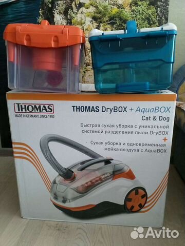 Пылесос Thomas drybox+aquabox Cat & Dog