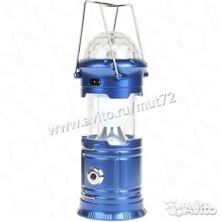 Фонарь для кемпинга нт-5800Т с дискошаром.Отличный