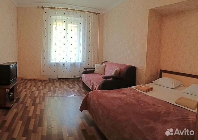 

1-к. квартира, 42 м², 2 кровати