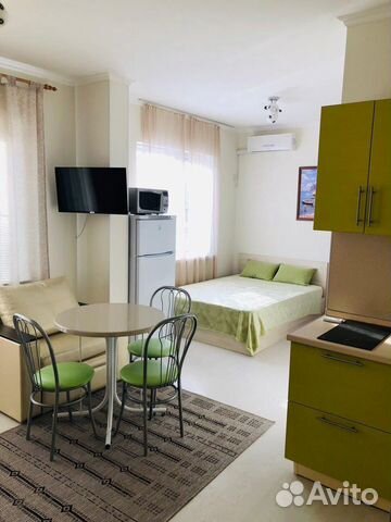 

Квартира-студия, 30 м², 2 кровати