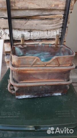 Теплообменник на Bosch котёл 2х конкурный