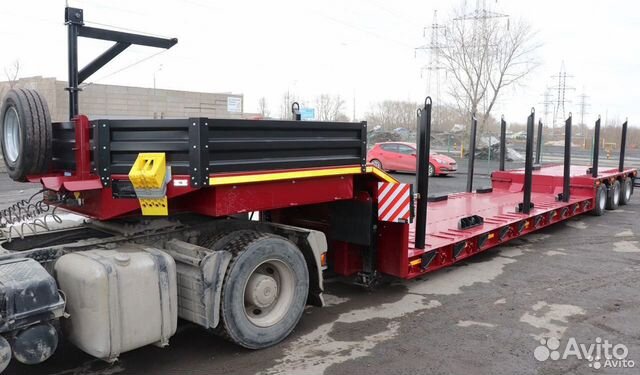 Полуприцеп трал (тяжеловоз) Saab 9891, 2023