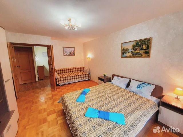 

1-к. квартира, 41,6 м², 2 кровати