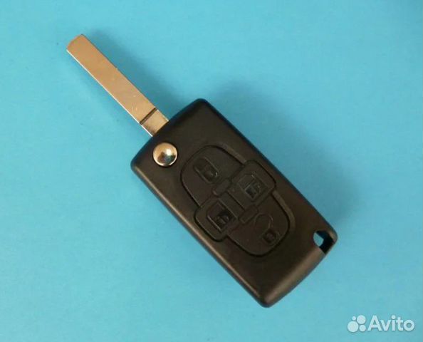 Корпус ключа Пежо Ситроен 3 кнопки
