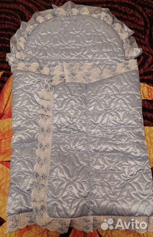 Конверт на выписку (осень- зима) для мальчика