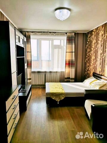 

1-к. квартира, 44 м², 2 кровати