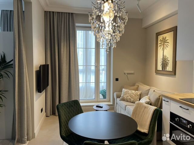 

Квартира-студия, 41 м², 2 кровати