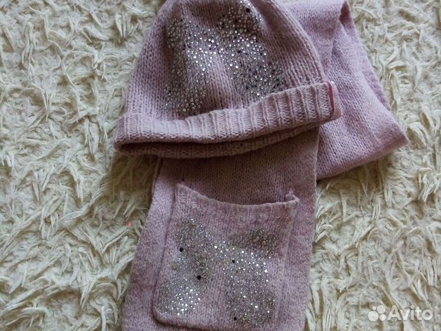 Шапка и шарф monnalisa