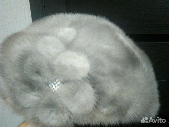 Берет норковый