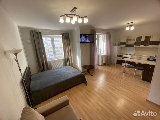 

1-к. квартира, 38 м², 2 кровати
