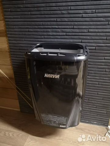 Электрическая печь Harvia Moderna Black для бани