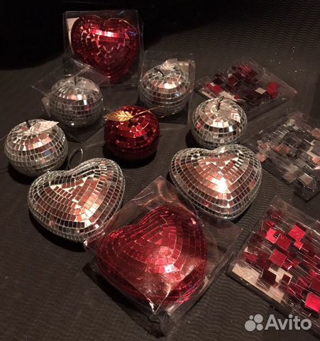 Шар зеркальный на елку,декор,дискошар