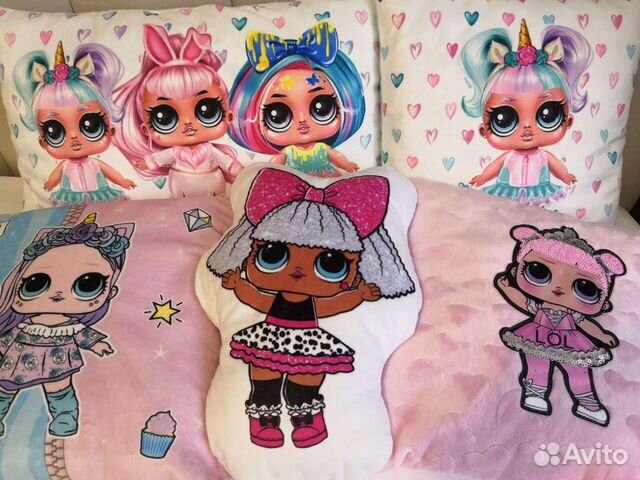 Детские подушки и обнимашки