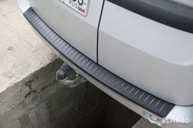 Накладка на задний бампер LADA largus