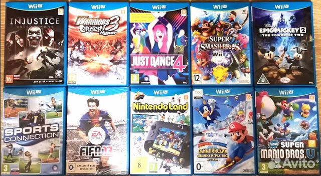 Игры для nintendo wii u