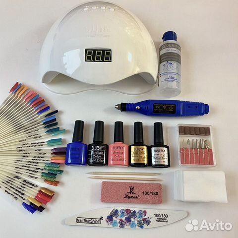Набор для гель-лака и маникюра с SUN5 и машинкой