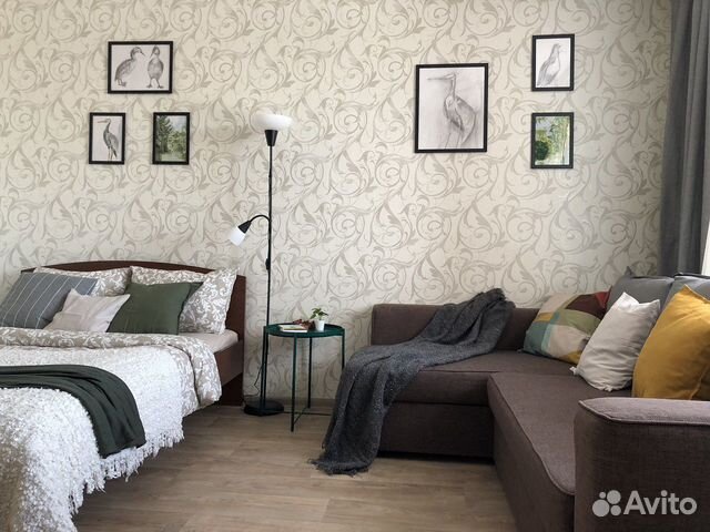 

1-к. квартира, 41 м², 2 кровати