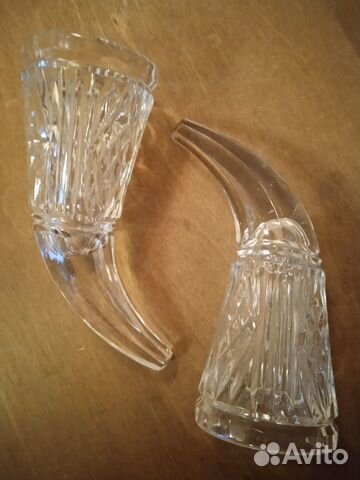 Рог изобилия хрусталь для вина СССР