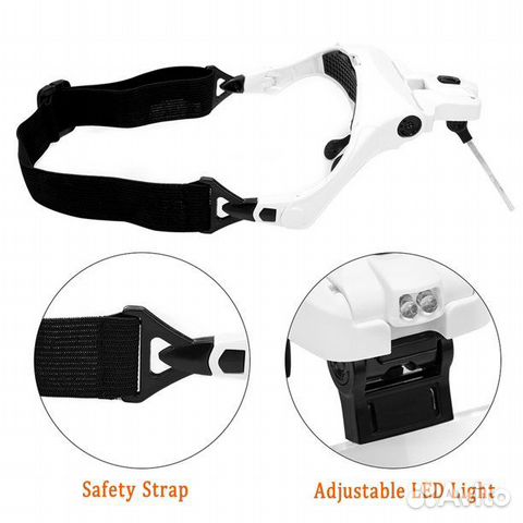 Увеличительное стекло с подсветкой