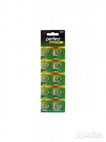 Батарейка Perfeo LR626/10BL Alkaline Cell 377A AG4
