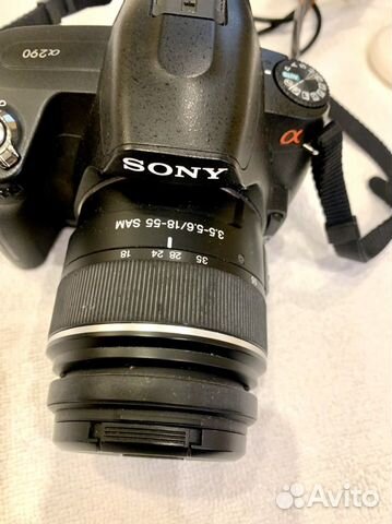 Зеркальный фотоаппарат sony alpha 290