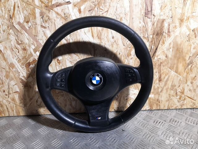 Руль с airbag М кожа BMW X3 E83 бмв Х3 Е83