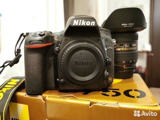Фотоаппарат Nikon D750 + объектив nikkor 18-35