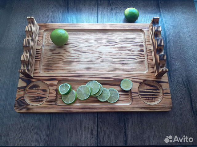 Поднос деревянный