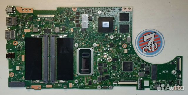 Материнская плата ноутбука Asus X510UFD i3-7020U